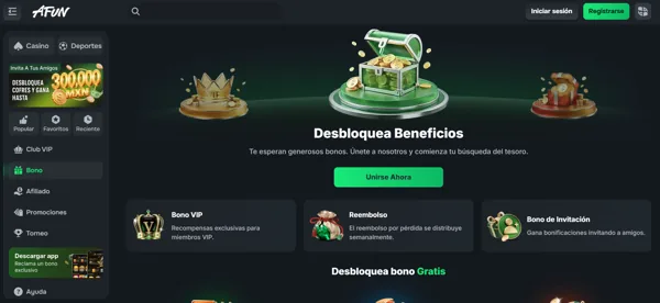 Central de bônus e recompensas Central de bônus e recompensas